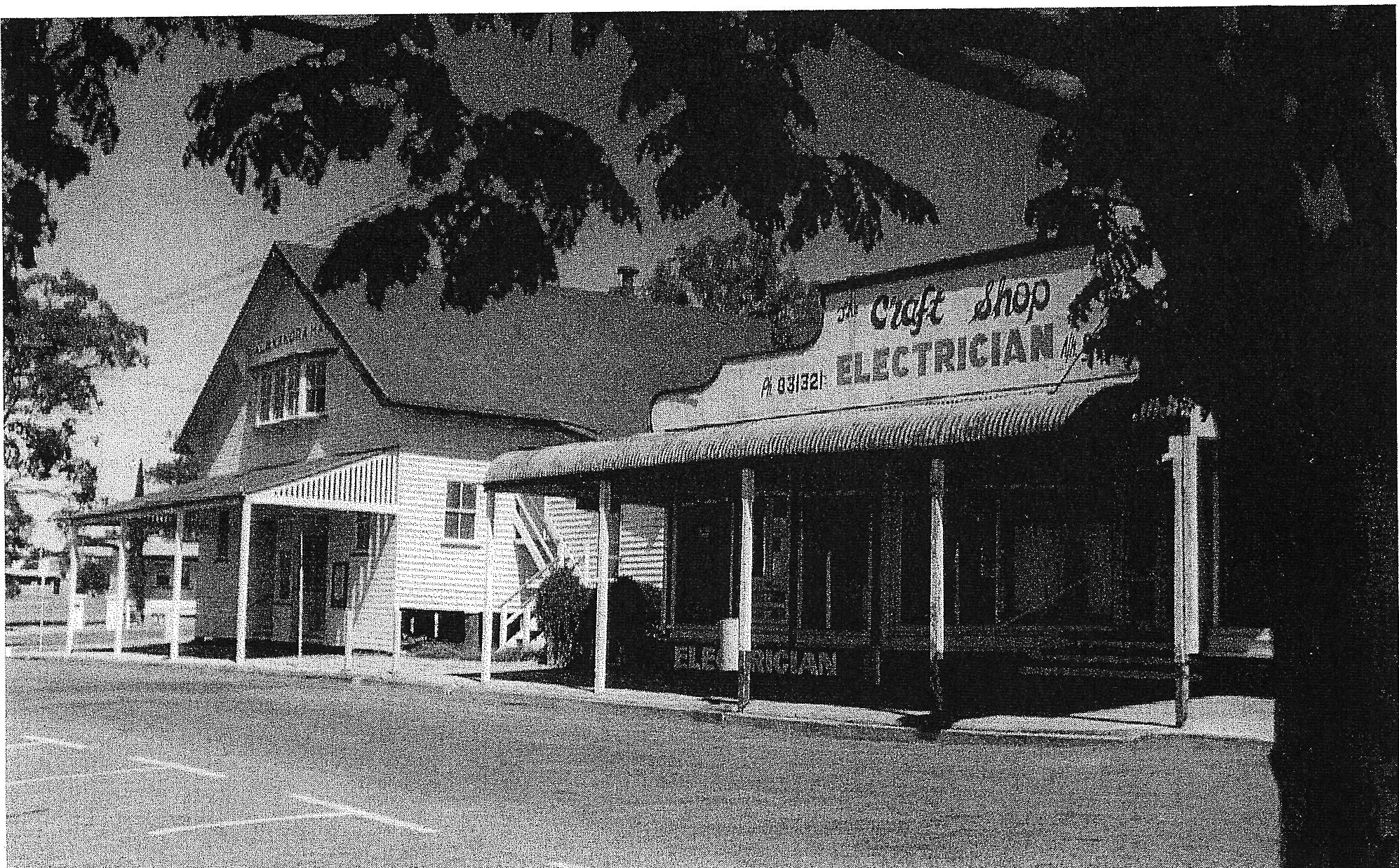 Alexandra Hall and Craft Shop, Toogoolawah. 1987.