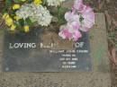 William John SPANN
12 Oct 1988
aged 63
Albany Creek Cemetery, Pine Rivers