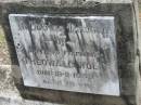 Theowald WOLFF, father,
died 18-11-1952 aged 78 years;
Alberton Cemetery, Gold Coast City