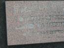 William Rasmus KENDALL,
born 1903,
died 1971;
Appletree Creek cemetery, Isis Shire
