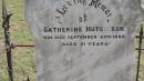 Catherine HUTCHISON
d: 23 Sep 1888 aged 51
Banana Cemetery, Banana Shire