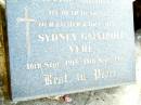 Sydney Gallipoli VERE, husband father grandad,
16 Sept 1915 - 18 Sept 1993;
Beerwah Cemetery, City of Caloundra