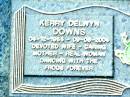Kerry Delwyn DOWNS,
04-12-1955 - 09-06-2004,
wife mother;
Beerwah Cemetery, City of Caloundra