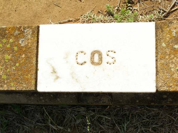 Tobias Conrad BEIL,  | father,  | died 27 March 1966 aged 85 years;  | Jane McNabney BEIL,  | wife mother,  | died 6 Aug 1964 aged 82 years 9 months;  | Cosmo (Cos) Jean BEIL,  | daughter sister,  | died 14 Aug 1956 aged 47 years;  | Bell cemetery, Wambo Shire  | 