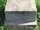 Arthur BRADLEY,
brother,
died 21 August 1905;
Bell cemetery, Wambo Shire
