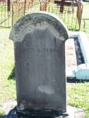 Gottf L TESCH
geb 26 Oct 1801
gest 11 Feb 1880
Bethania (Lutheran) Bethania, Gold Coast