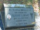 Robert L. BILEY,
son,
died 14 May 2000 aged 33 years;
Blackbutt-Benarkin cemetery, South Burnett Region