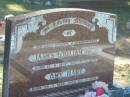James William HART,
born 15-5-1892,
died 6-11-1978;
Amy HART,
born 28-3-1899,
died 23-3-1979;
parents grandparents;
Blackbutt-Benarkin cemetery, South Burnett Region