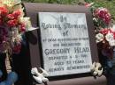 Gregory HEAD,
husband father son brother,
died 4-9-1981 aged 37 years;
Blackbutt-Benarkin cemetery, South Burnett Region