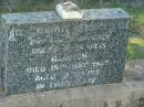 Roderick Francis GENRICH,
son brother,
died 15 May 1967 aged 31 hours;
Blackbutt-Benarkin cemetery, South Burnett Region