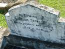 Arthur BESSERER,
husband father,
1882 - 1952;
Blackbutt-Benarkin cemetery, South Burnett Region