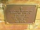 Caroline Amelia STEPHEN,
died 21 June 1994 aged 81 years;
Bribie Island Memorial Gardens, Caboolture Shire