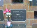 Cameron Lyall ENGEL,
9-8-1962 - 11-5-2003;
Bribie Island Memorial Gardens, Caboolture Shire