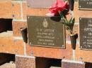 R.W. LINTON,
died 15-8-2004 aged 86 years;
Bribie Island Memorial Gardens, Caboolture Shire