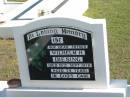 Wilhelm H. DIESING,
died 19 Sept 1970 aged 74 years,
father;
Apostolic Church of Queensland, Brightview, Esk Shire
