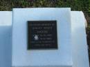 Stacey Renee HARDIE,
born 15-10-1967 died 15-6-1969,
daughter of Errol and Ruth;
Apostolic Church of Queensland, Brightview, Esk Shire