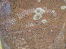James DICKENS
(husband of Florence May DICKENS)
d: 21 Jul 1933, aged 70
Fairview Cemetery, Bryden, Somerset Region, Queensland