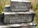 Samuel DICKENS
d: 28 May 1915, aged 77
Ann DICKENS
d: 23 Apr 1928, aged 87
Fairview Cemetery, Bryden, Somerset Region, Queensland