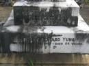 
Francesca YUNG
d: 12 Apr 1919 aged 76 y 8 mo

husband
Hermann Edward YUNG
d: 9 Jan 1987 aged 84

her parents

Edith KOPP
d: 6? Dec 1910 aged 32

Minnie YUNG
d: 9 Sep 1964 aged 79 Y 11 mo

daughters
Emma
d: 26 Jun 1929 aged 47

Annie LANGER
d: 16 Sep 1929 aged 58

Minnie

Annie

Father and Edith

Mother and Emma


Bundaberg Catholic Cemetery
