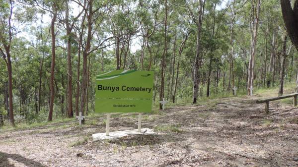 Bunya cemetery, Pine Rivers  | 