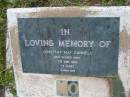 
Dorothy May CANNELL,
died 7 June 1969 aged 73 years;
Caboonbah Church Cemetery, Esk Shire
