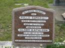 
Rollo SOMERSET,
died 20 Feb 1936 aged 41 years;
Glory Kathleen, wife,
5-6-06 - 9-5-72,
ashes St Augustines Church, Hamilton, Qld;
Caboonbah Church Cemetery, Esk Shire
