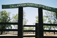 Pioneer Cemetery 19km west of Goondiwindi