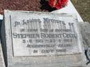 
Stephen Robert CECIL,
son brother,
5-6-1961 - 23-8-1983
accidentally killed;
Canungra Cemetery, Beaudesert Shire
