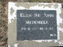 
Elen St John MITCHELL,
24-6-20 - 18-3-74;
Canungra Cemetery, Beaudesert Shire
