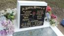 Roy Henry FLENADY
b: 8 May 1926
d: 30 Dec 1997
wife:
Jean Ann FLENADY
b: 24 Dec 1930
d: 15 Aug 2012
Cawarral Cemetery