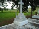 Anthony FLANAGAN, husband,
died 30 Nov 1920 aged 50 years;
Mary Lillian FLANAGAN,
12-9-1909 - 31-7-1998;
Harriet FLANAGAN,
died 30 Sept 1977 aged 93 years;
Ann Margaret FLANAGAN, daughter,
10-3-1908 - 14-8-1995;
Mary Lillian FLANAGAN, daughter,
12-9-1909 - 31-7-1998?;
Sacred Heart Catholic Church, Christmas Creek, Beaudesert Shire