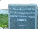 John Stuart COCHRANE,
died 20 June 1963,
Beaudesert Shire Engineer 1923-1963;
Sacred Heart Catholic Church, Christmas Creek, Beaudesert Shire