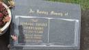 (Ted) Edward Ernest DERBYSHIRE
b: 9 May 1932
d: 4 Jan 2004
Cooloola Coast Cemetery