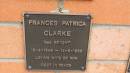 Frances Patrica CLARKE (nee BRIGHT)
b: 19 Apr 1946
d: 14 May 1986
wife of Ron
Cooloola Coast Cemetery