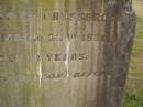 Mary Jane McKINNON
d: 22 Nov 1881 at Cressbrook
aged 19
Cressbrook Homestead, Somerset Region