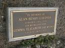 Herbert Prescott GARDNER
b: Cawnpore 4 Dec 1851
d: Dingyarra 7 Dec 1938
Ethel Mary GARDNER
d: 16 Mar 1954
Alan Henry GARDNER
b: 12 Aug 1914
d: 16 Jan 2005
and his wife
Gemma Elizabeth GARDNER (nee McCORD)
b: 1 Apr 1924
d: 18 Mar 2005
Cressbrook Homestead, Somerset Region