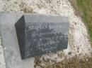 Stephen Kent BIGGS
b: Cressbrook 23 Dec 1924
d: 25 Aug 2009
husband of Minnie, married 1962
Cressbrook Homestead, Somerset Region