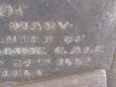 
Grave of Mary COSTELLO,
Frances Mary GALE,
& James Henry GALE,
Old Dubbo cemetery,
New South Wales
