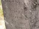 August Friedrich Anton EBERT,
born 17 May 1854,
died 25 Sept 1905 aged 51 years & ? months;
Dugandan Trinity Lutheran cemetery, Boonah Shire