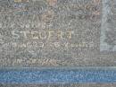 Leo STEGERT,
husband father,
died 26 Jan 1942 aged 74 years;
Martha STEGERT,
mother,
died 24 Oct 1949 aged 76 years;
Dugandan Trinity Lutheran cemetery, Boonah Shire