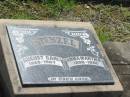 August Carl STENZEL,
1889 - 1987;
Anna Marth STENZEL,
1899 - 1991;
Dugandan Trinity Lutheran cemetery, Boonah Shire