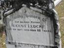 
August LUDCKE
3 Sep 1939, aged 80
Eagleby Cemetery, Gold Coast City
