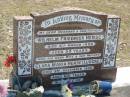 
Wilhelm Friedrick HERSE
6 Mar 1959, aged 58
(wife) Clara Maria HERSE (LUDCKE)
3 Nov 1998, aged 100
Eagleby Cemetery, Gold Coast City
