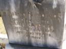 Maria KANOWSKI,
mother,
died 28 Jan 1917 aged 49 years;
Glencoe Bethlehem Lutheran cemetery, Rosalie Shire