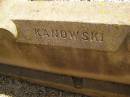 Frederick KANOWSKI,
died 12 May 1925 aged 59 years;
Glencoe Bethlehem Lutheran cemetery, Rosalie Shire