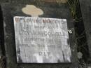 wife Lily May COLVILLE died 10 April 1966 aged 72 years;
Goodna General Cemetery, Ipswich.