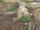 Mary Agnes MCDONNELL,
native of Kings County Ireland,
died 7 July 1899 aged 74 years;
Greenmount cemetery, Cambooya Shire