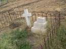 Charles UNDERWOOD,
husband of Mary A. UNDERWOOD,
died 6 ?? 1917 aged 70 years;
Greenmount cemetery, Cambooya Shire