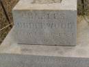 Charles UNDERWOOD,
husband of Mary A. UNDERWOOD,
died 6 ?? 1917 aged 70 years;
Greenmount cemetery, Cambooya Shire