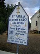Greenwood St Pauls Lutheran cemetery, Rosalie Shire